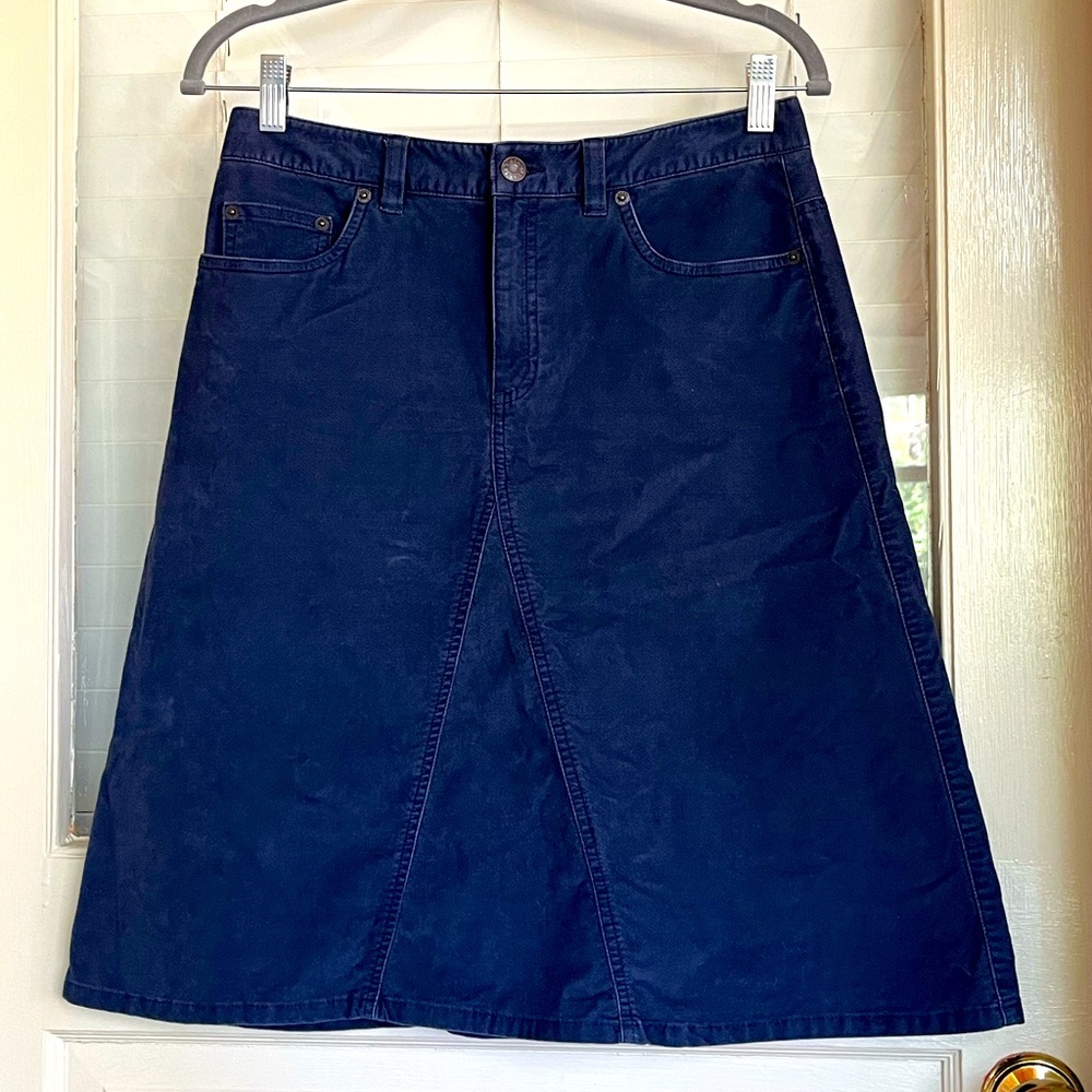LL Bean 6P Skirt